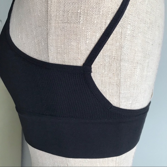 Badlands Stretch Black Bralette Crop Tank - Picture 4 of 6